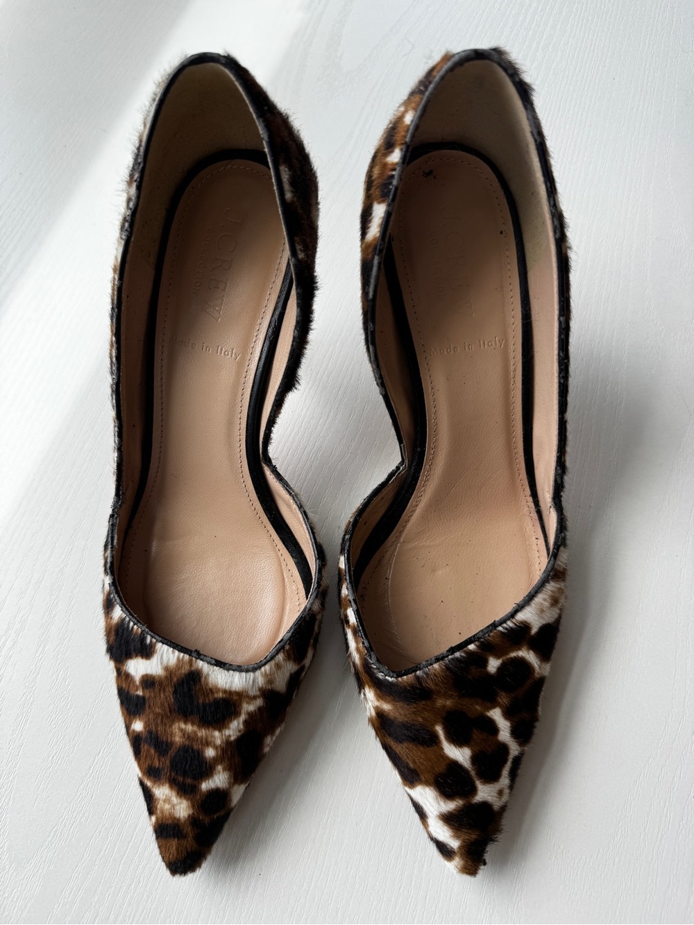 J.Crew Leopard Print Pointed Toe Women’s Pumps - Brown/Black